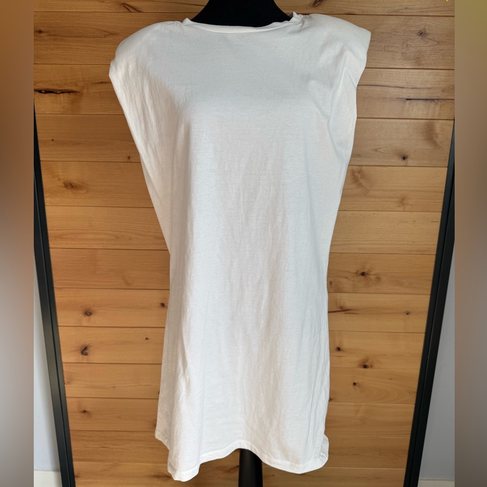 All Saints Classic White Tunic Top